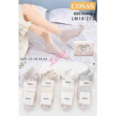 Women's low cut socks Cosas LM18-272