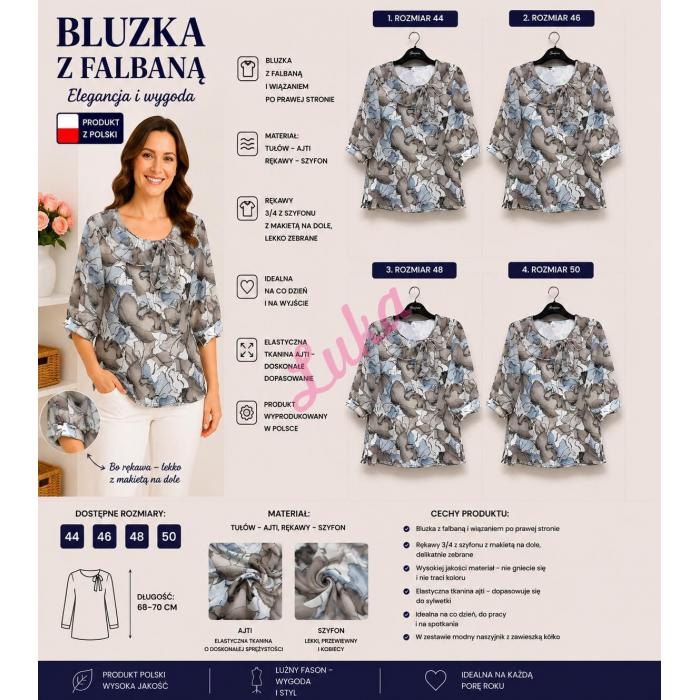 Women's blouse Polska NOO-1006