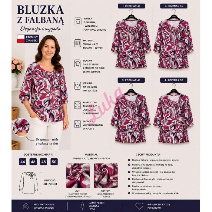 Bluzka damska Polska NOO-1007