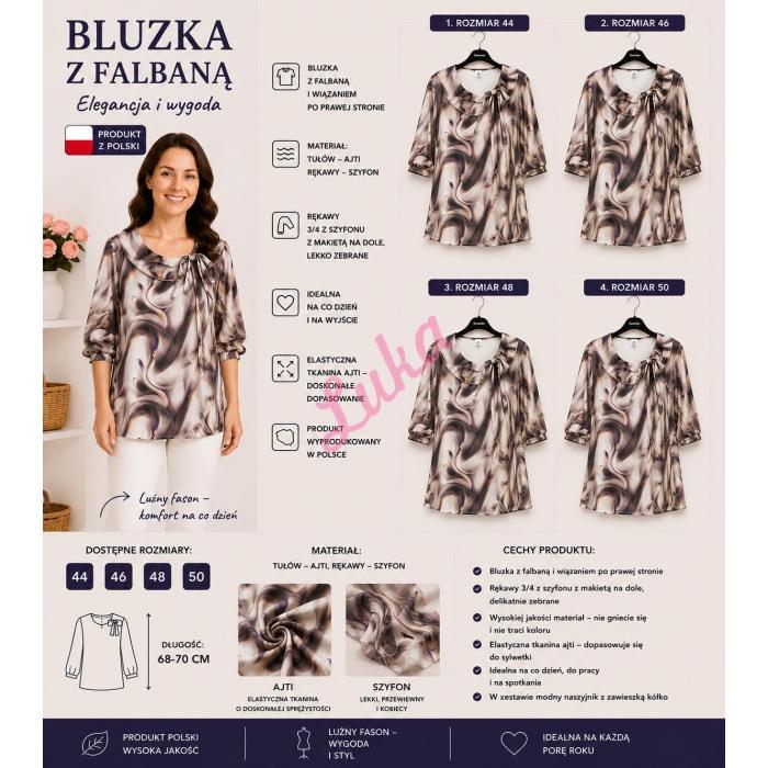 Women's blouse Polska NOO-1012