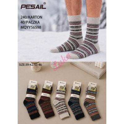 Skarpety męskie CASHMERE Pesail 56665