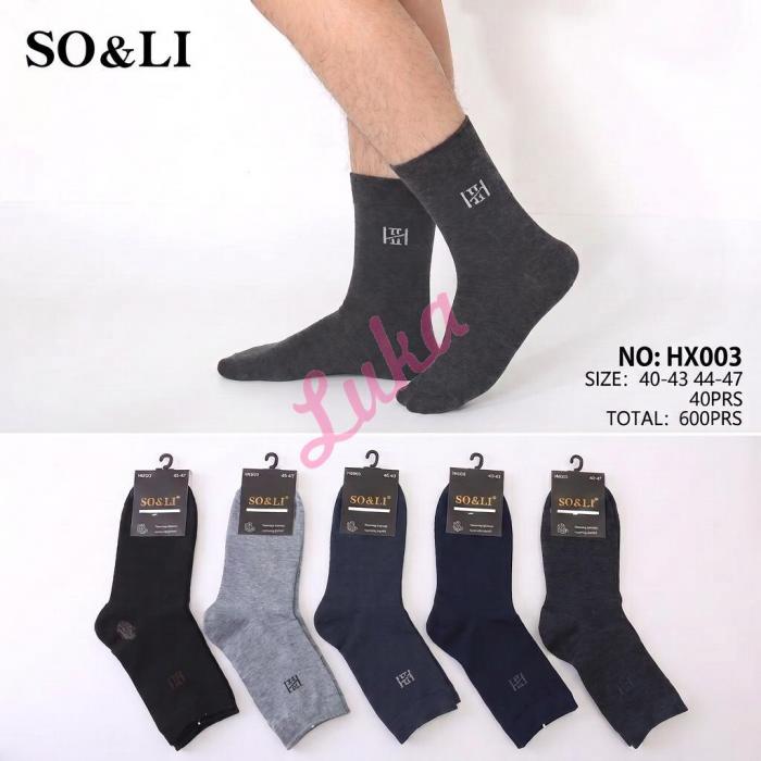 Men's socks SO&LI HX-002