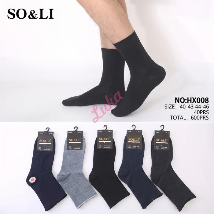 Men's socks SO&LI HX-006
