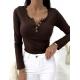 Women's Blouse Myzem Mor Inci MIC-608