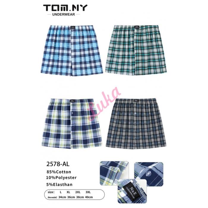 Men's boxer shorts Tomny 2580-AL+F