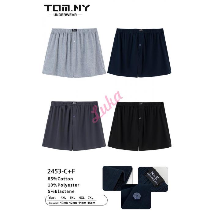 Men's boxer shorts Tomny 2580-AL+F