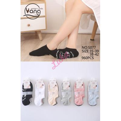Women's low cut socks Oemen S077