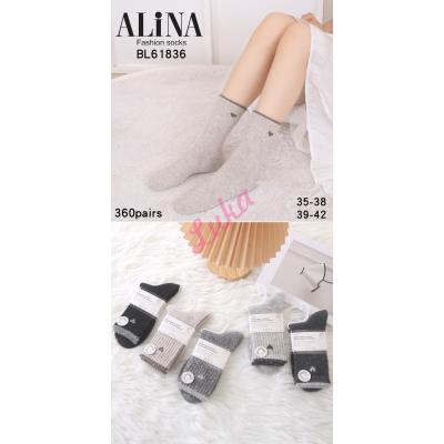 Skarpety damskie MERINO WOOL Alina BL61836
