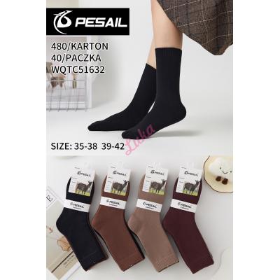 Women's Socks Pesail WQTC51631J CASHMERE