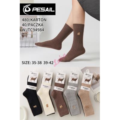 Women's Socks Pesail WJTC92022 CASHMERE