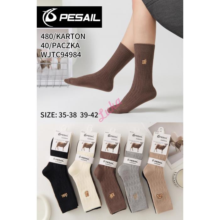 Women's Socks Pesail WJTC92022 CASHMERE