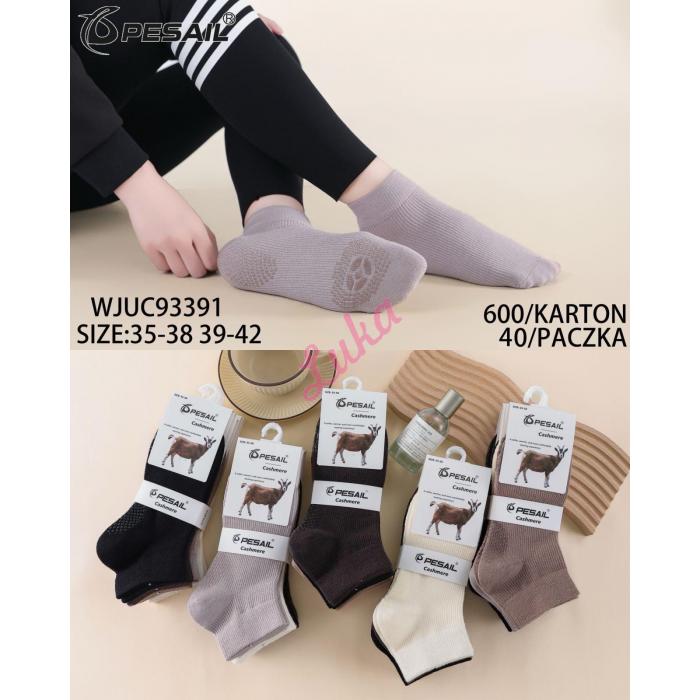Women's Socks Pesail WJUC93391 CASHMERE