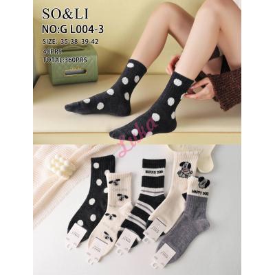 Women's Socks So&Li GL004-3