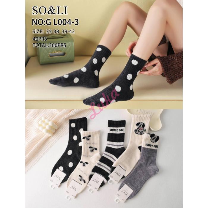 Skarpety damskie So&Li GL004-5