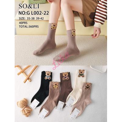 Skarpety damskie So&Li GL002-22
