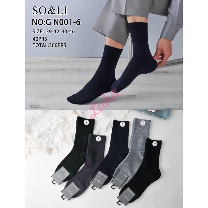 Men's socks SO&LI GN001-6