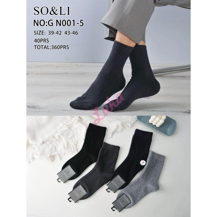 Men's socks SO&LI GN001-5