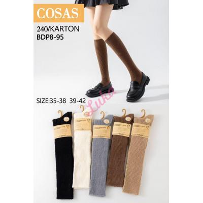 Podkolanówki damskie Cosas BDP8-95 CASHMERE