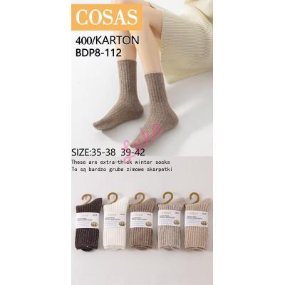 Women's MERINO WOOL Socks Cosas BDP8-112