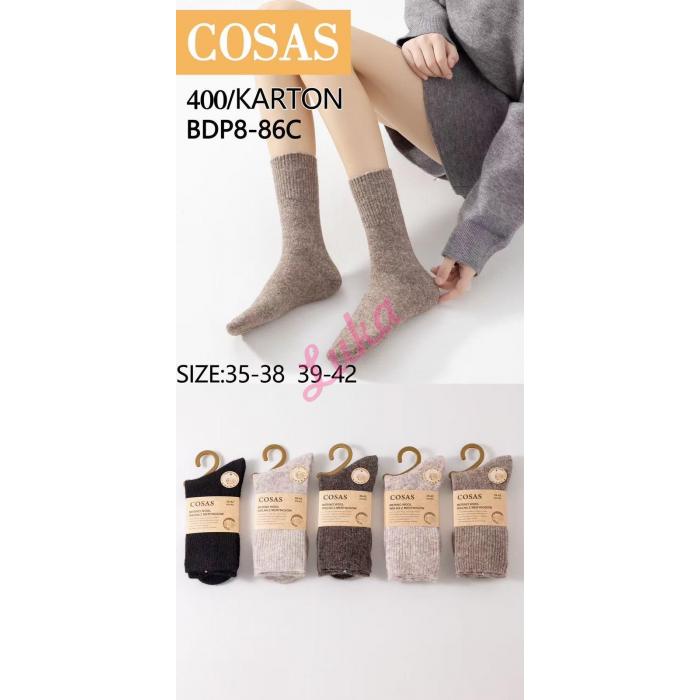 Skarpety damskie MERINO WOOL Cosas BDP8-86C