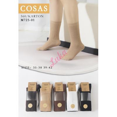 Skarpety damskie Cosas CASHMERE M725-01