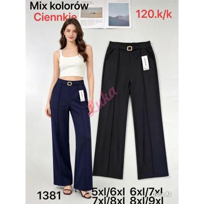 Spodnie damskie FYV LOWONG no-1381