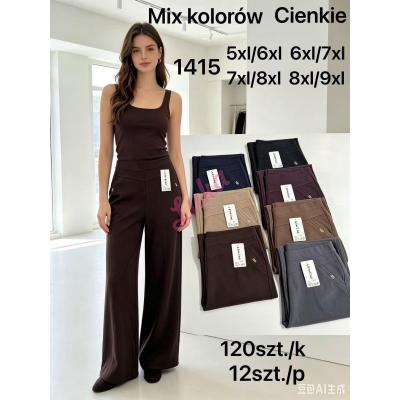 Spodnie damskie FYV LOWONG no-1415
