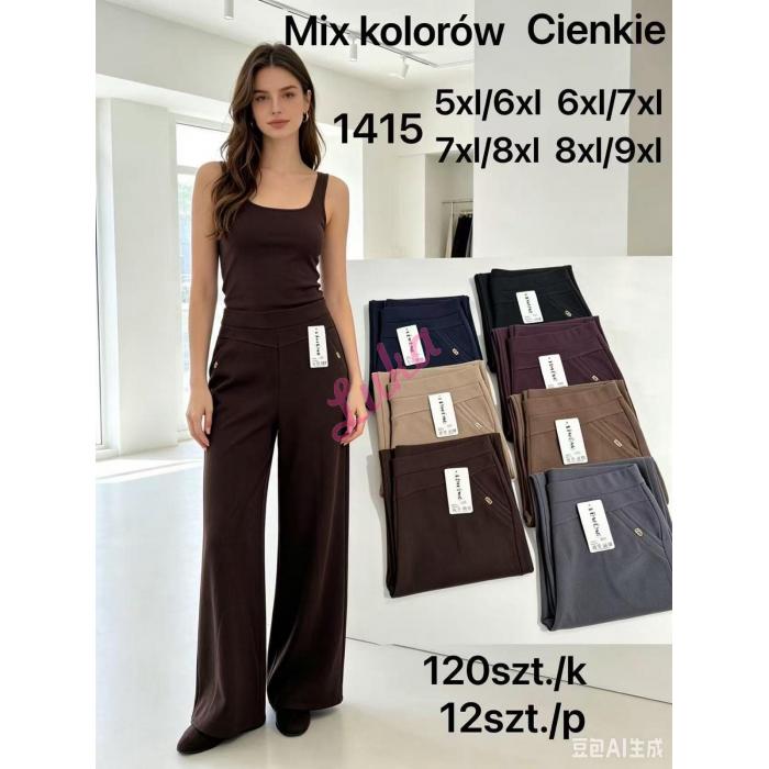 Spodnie damskie FYV LOWONG no-1415