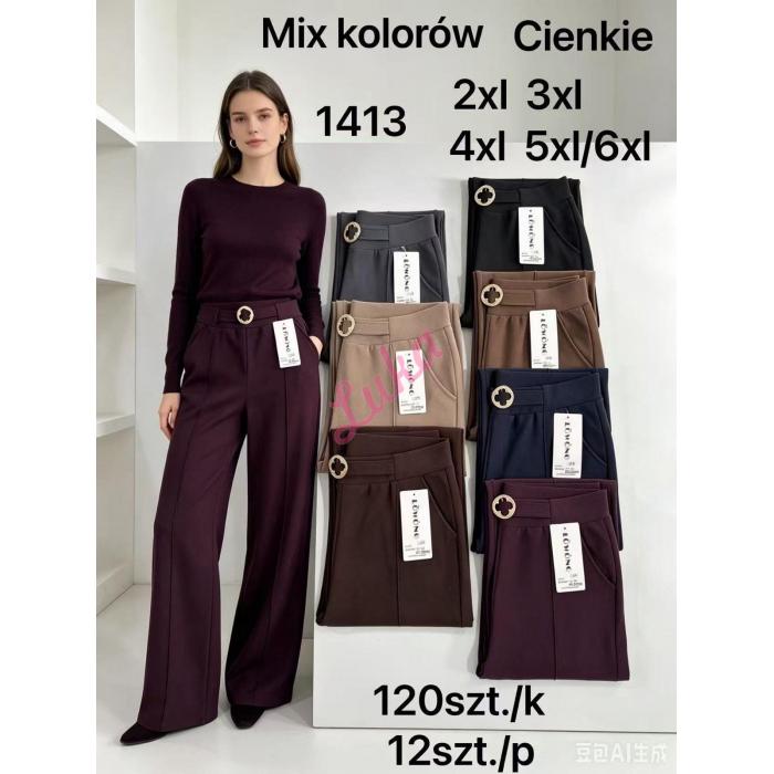 Spodnie damskie FYV LOWONG no-1413