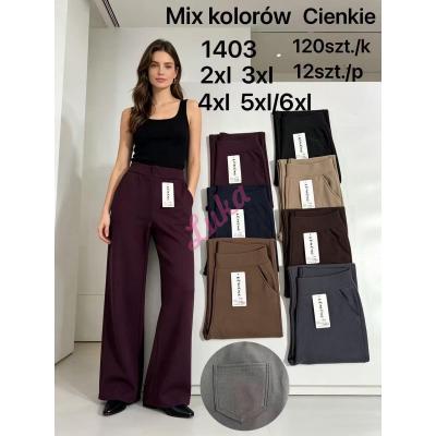 Women's pants FYV LOWONG no-1403