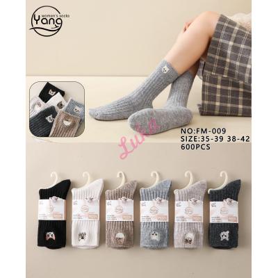 Skarpety damskie Yang Oemen FM-008 Wool