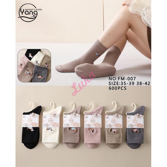 Skarpety damskie Yang Oemen FM-006 Wool