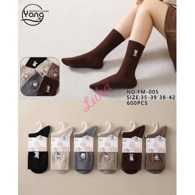 Skarpety damskie Yang Oemen FM-004 Wool
