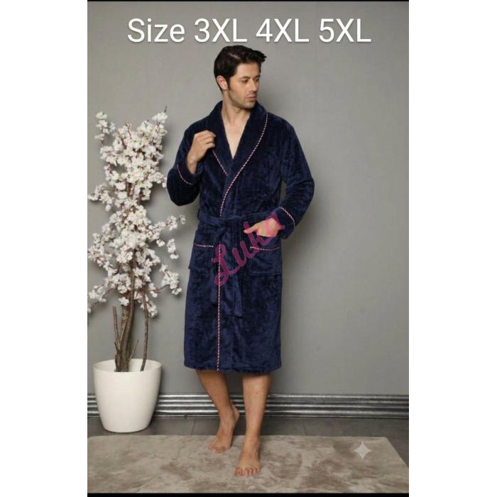 Men's turkish dressing-gown NO-3323 Polar