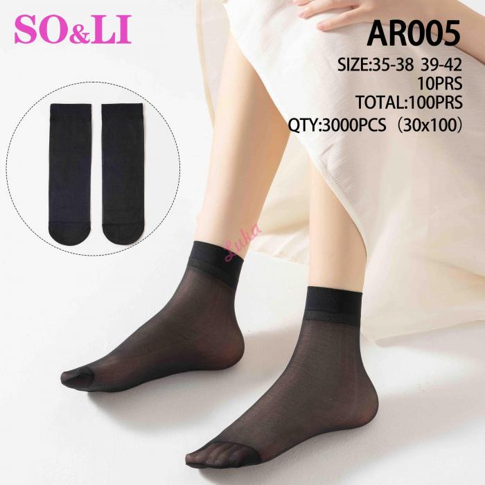 Women's Socks SO&LI AR-004-10