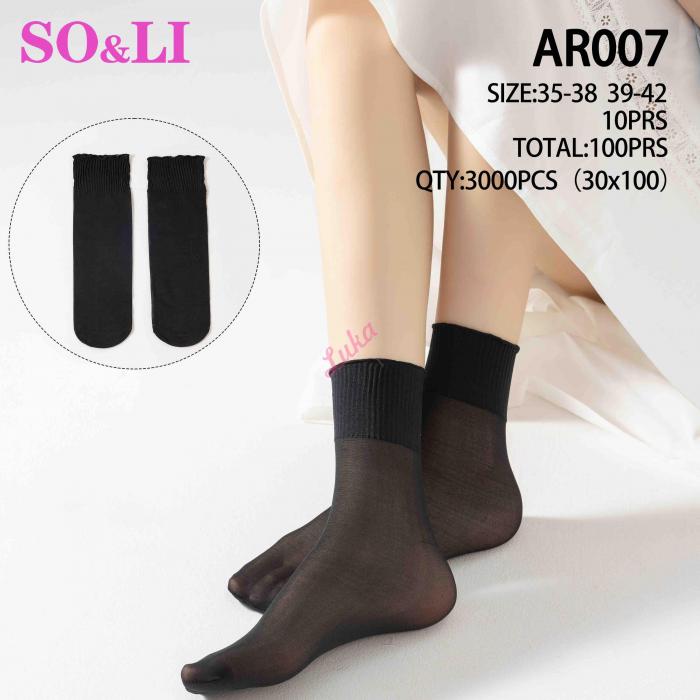Women's Socks SO&LI AR-006-10