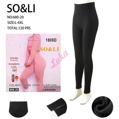 Women's leggings So&Li OLI-668-19