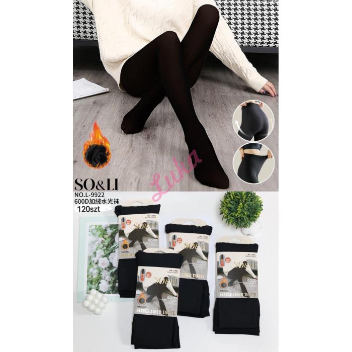 Women's Tights SO&LI OLI-L9922-1 600DEN