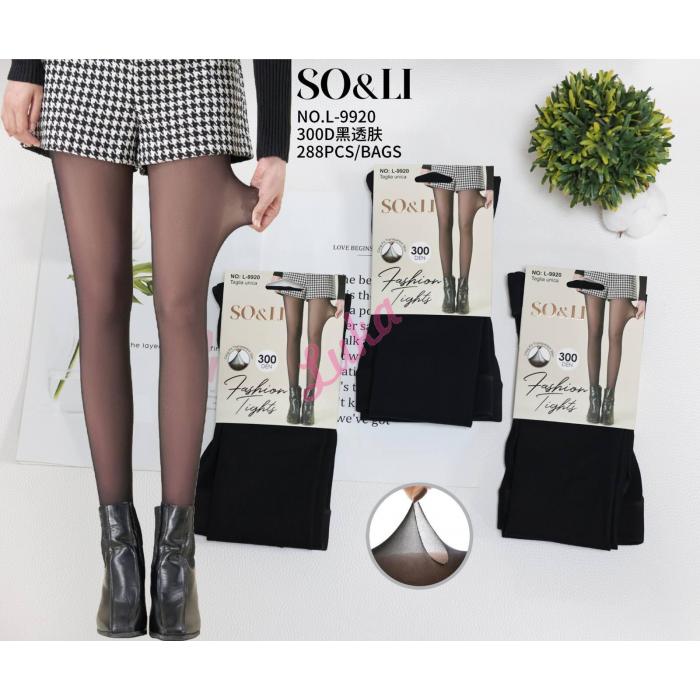 Women's Tights SO&LI OLI-L9920-1 300DEN