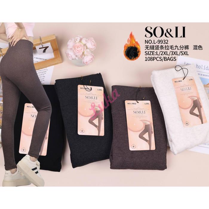 Women's leggings So&Li OLI-668-12