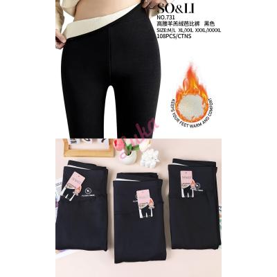 Women's leggings So&Li OLI-735MIX THERMO