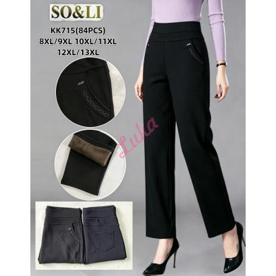 Women's pants So&Li NOO-KK527 Warm