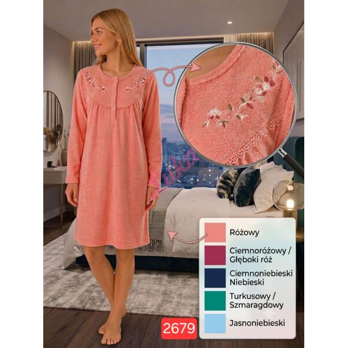 Women's turkish nightgown SRR-2681 FROTTE