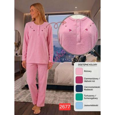 Women's turkish pajamas NO-2676 FROTTE