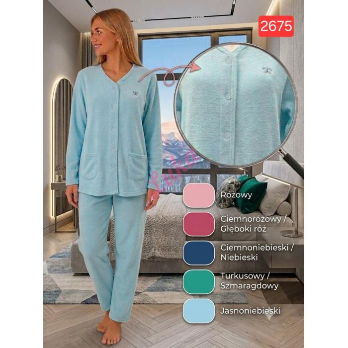 Women's turkish pajamas NO-2674 FROTTE