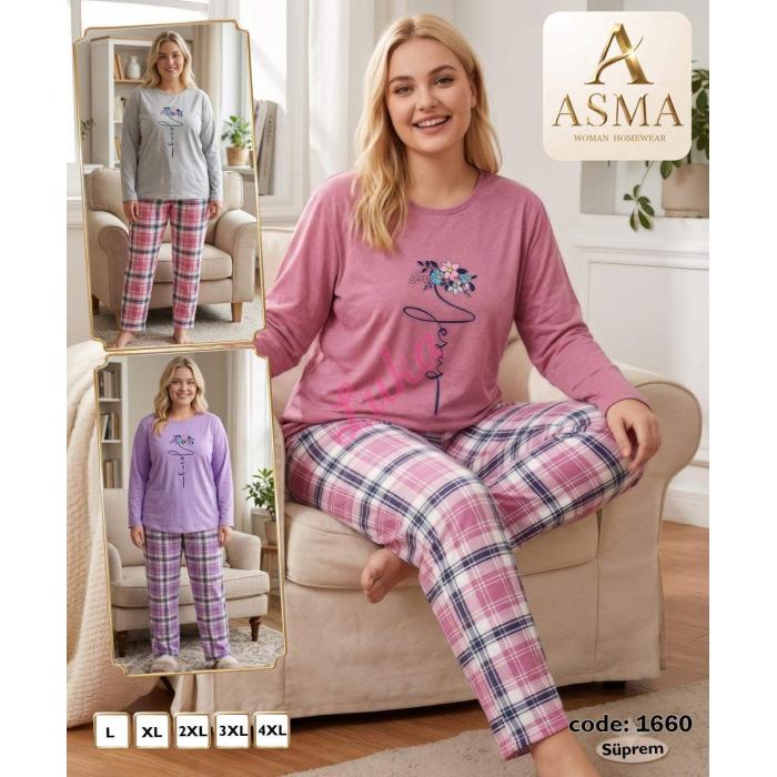 Women's turkish pajamas NO-2682 POLAR