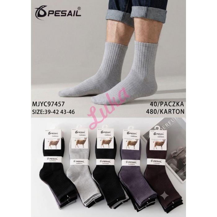 Men's low cut socks Pesail MJUC96694 CASHMERE ABS