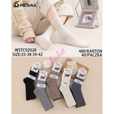 Women's Socks Cashmere Pesail WSTC-92028