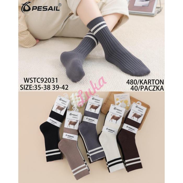 Women's Socks Cashmere Pesail WSTC-92029