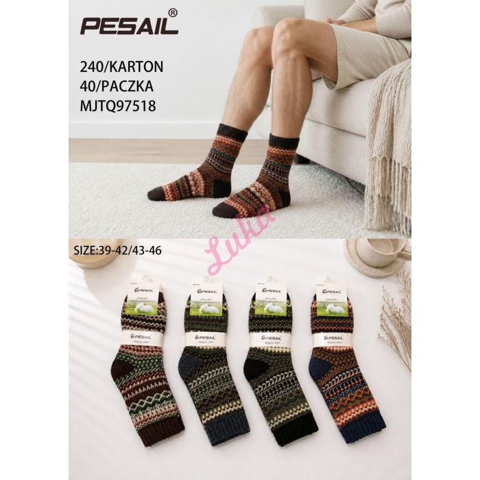 Men's low cut socks Angora Pesail MJTQ-97532